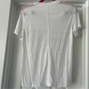 Lululemon All Yours Boyfriend White T-shirt